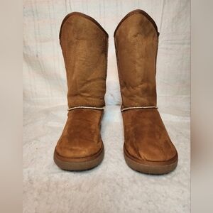 Airwalk Women's Vallon/Vale Chestnut/Sweater Lined Winter Boots Size 8.5 US
